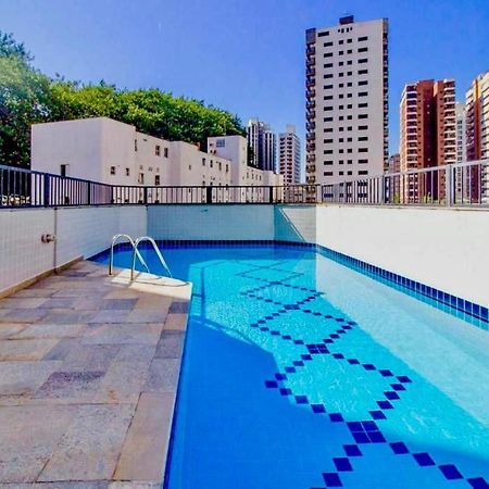 Apto Com Piscina 2 Quadras Da Praia Гуаружа Экстерьер фото