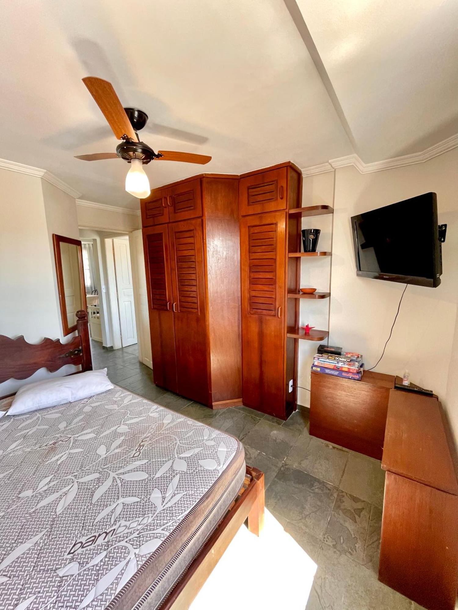 Apto Com Piscina 2 Quadras Da Praia Гуаружа Экстерьер фото